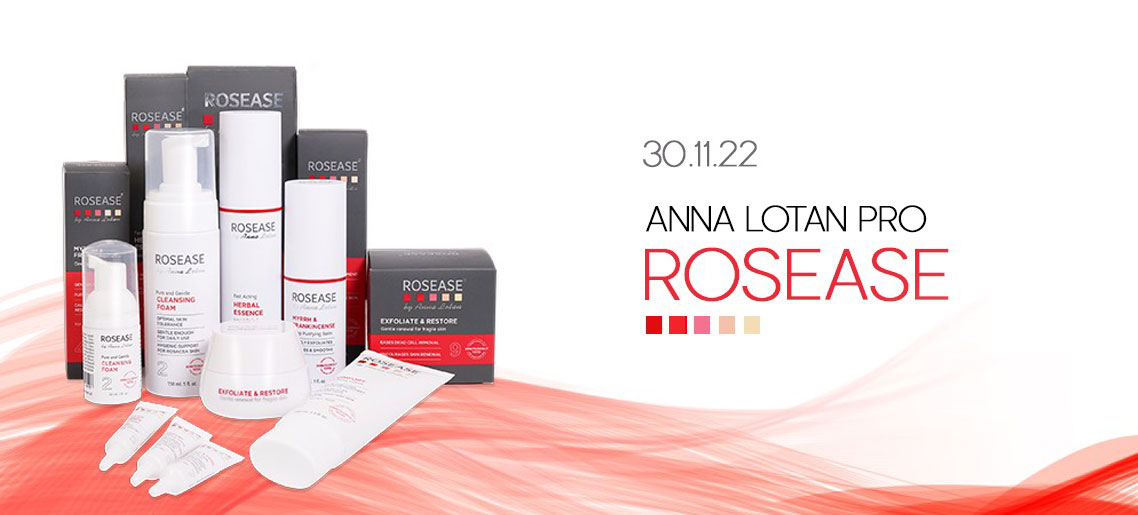 Rosease – noua linie marca Anna Lotan Pro